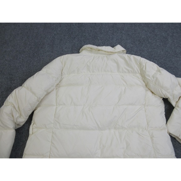 Women's Cream Puffer Coat - Picture 15 of 16